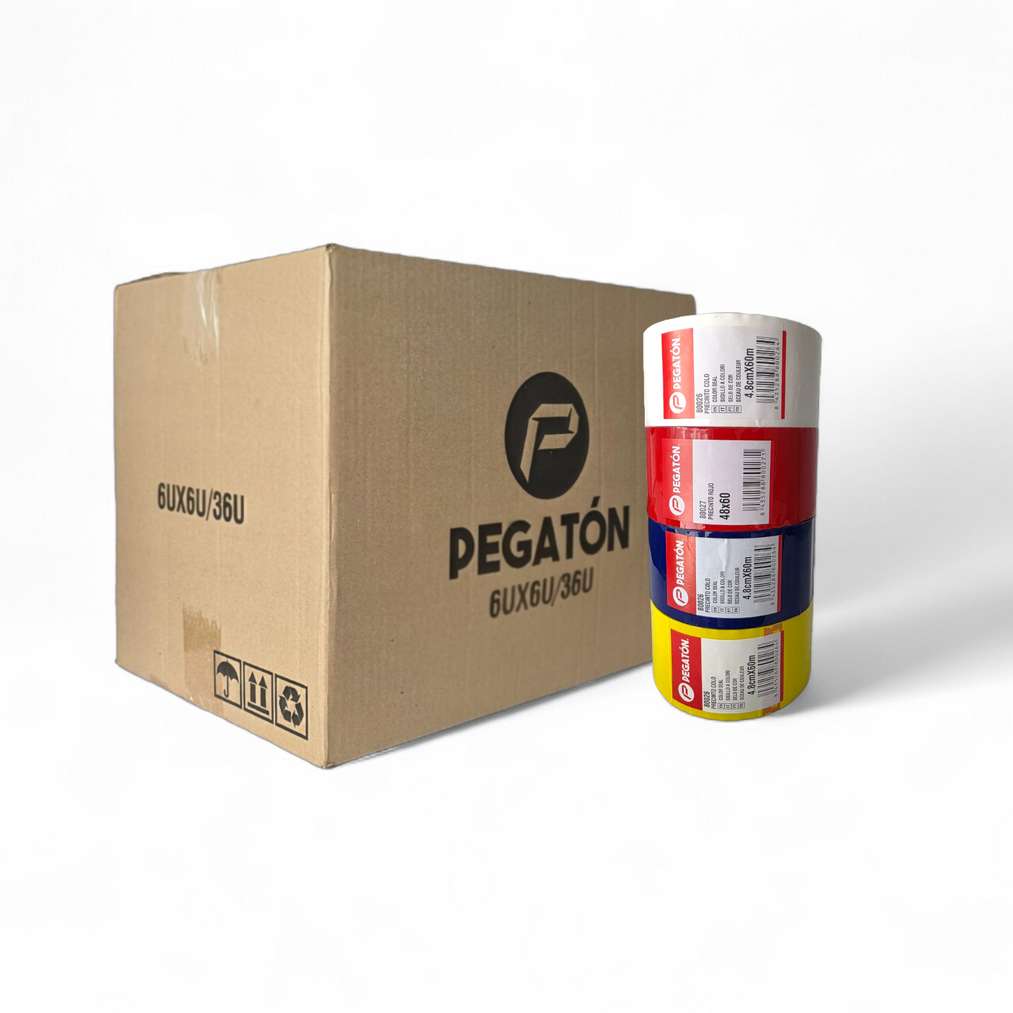Precinto De Colores 4.8cm x 60m