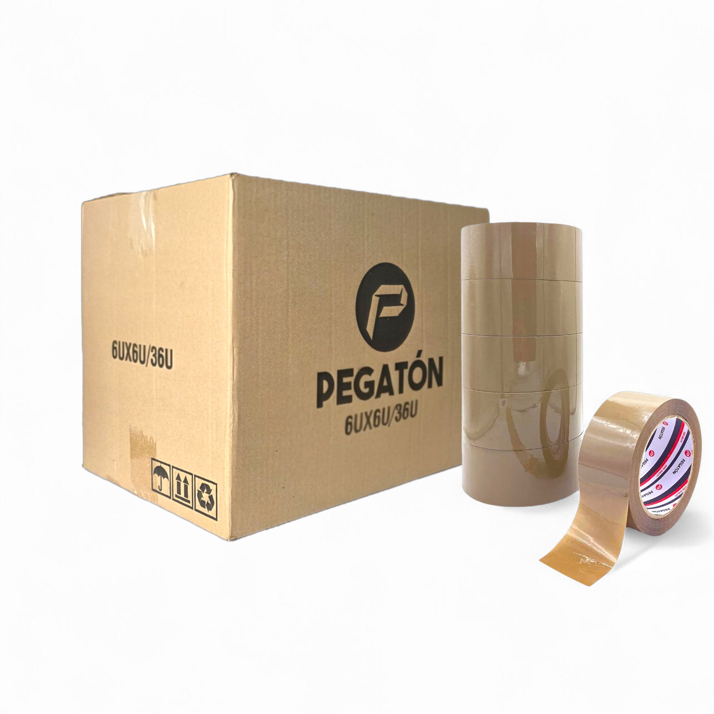 Precinto Adhesivo Marrón 4.8cm x 150m