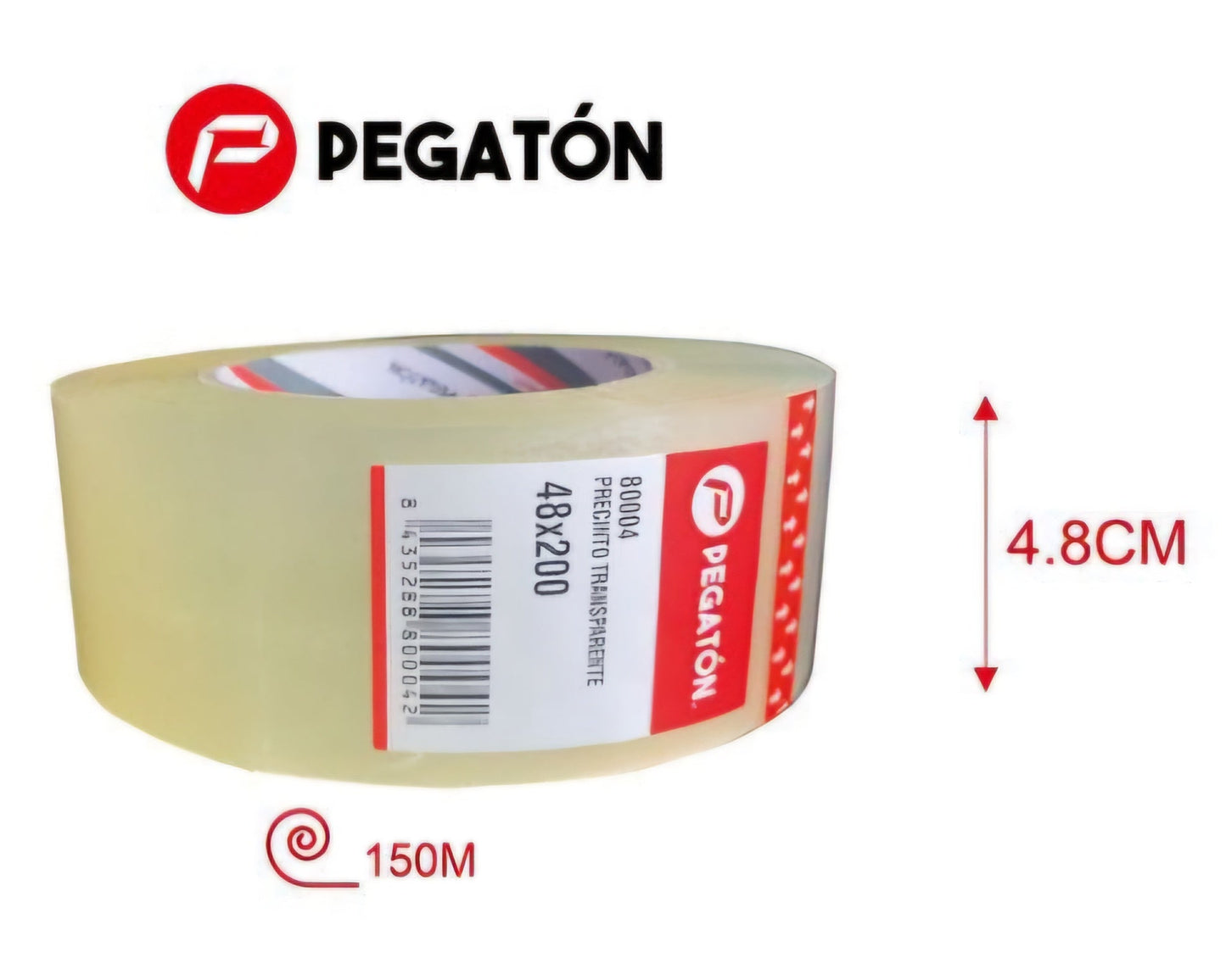 Precinto o cinta Transparente 4.8cm x 200m