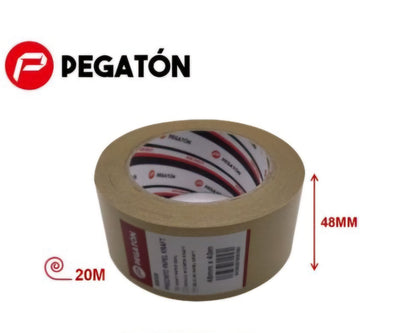 Precinto o cinta adhesiva kraft 4.8cm x 40