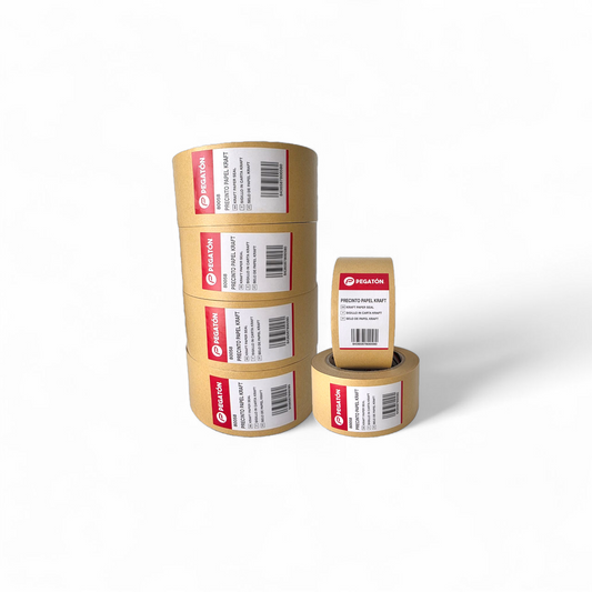 Precinto Adhesivo Papel Kraft 4.8cm x 40m