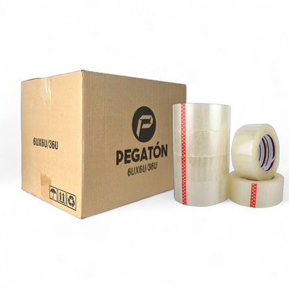 Precinto Adhesivo Transparente 4.8cm x 200m